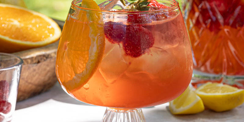 Aperol Rose Sangria