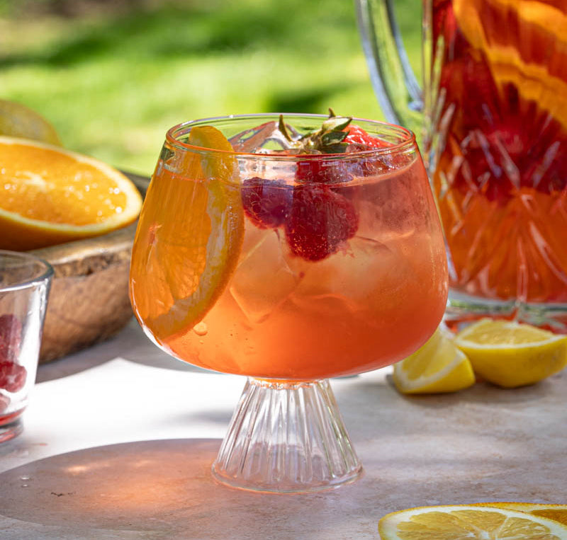 Aperol Rose Sangria