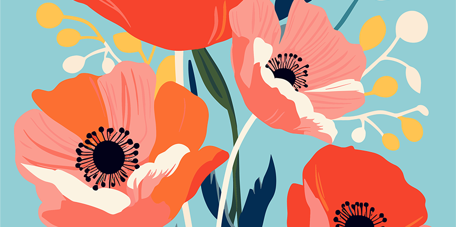 Birth Month Flower Poppy August