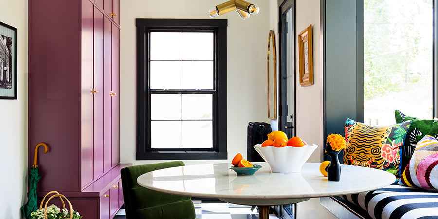 Colorful Breakfast Nook