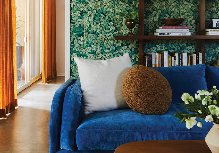 Timeless Interiors with Pops of Color